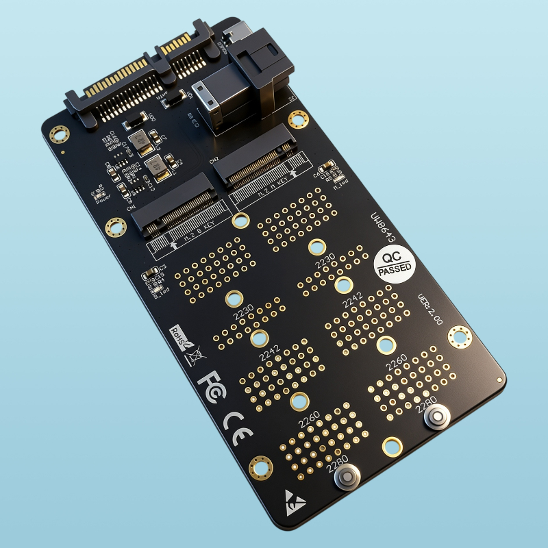 Memory Card Ssd - Adaptador 2 em 1 M.2 NVMe