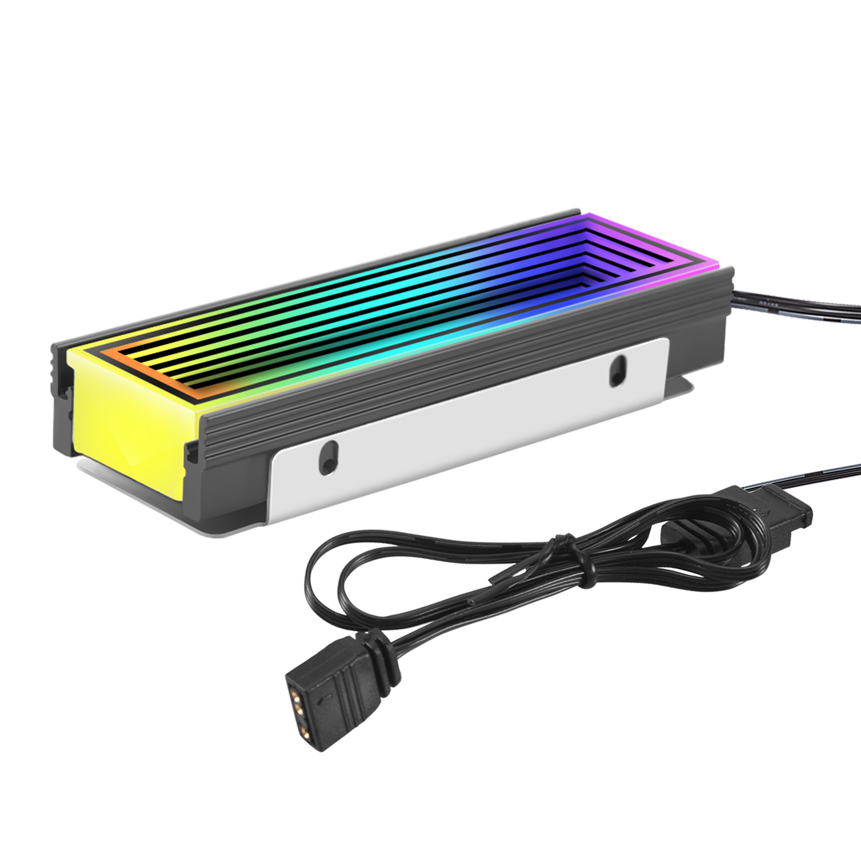 Nvme Ssd - Radiador de refrigeração superior para SSD