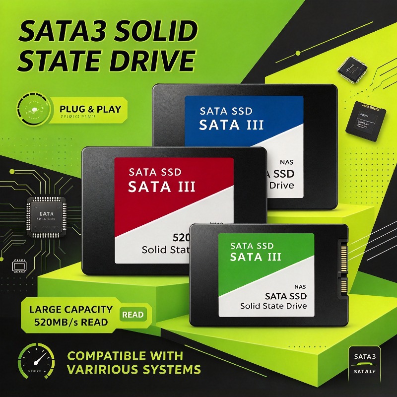 Ssd 500Gb - SSD SATA3 Original Novo 500GB 1TB