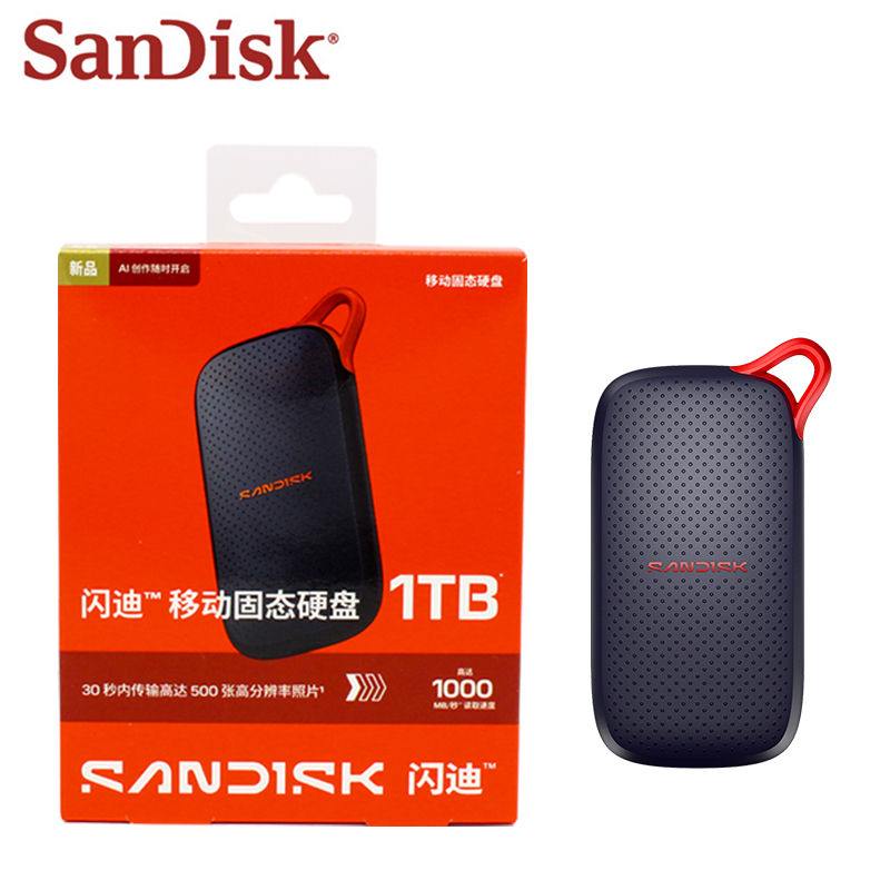 SSD Portátil Original SANDISK  - Ssd 500Gb avaliação e preço