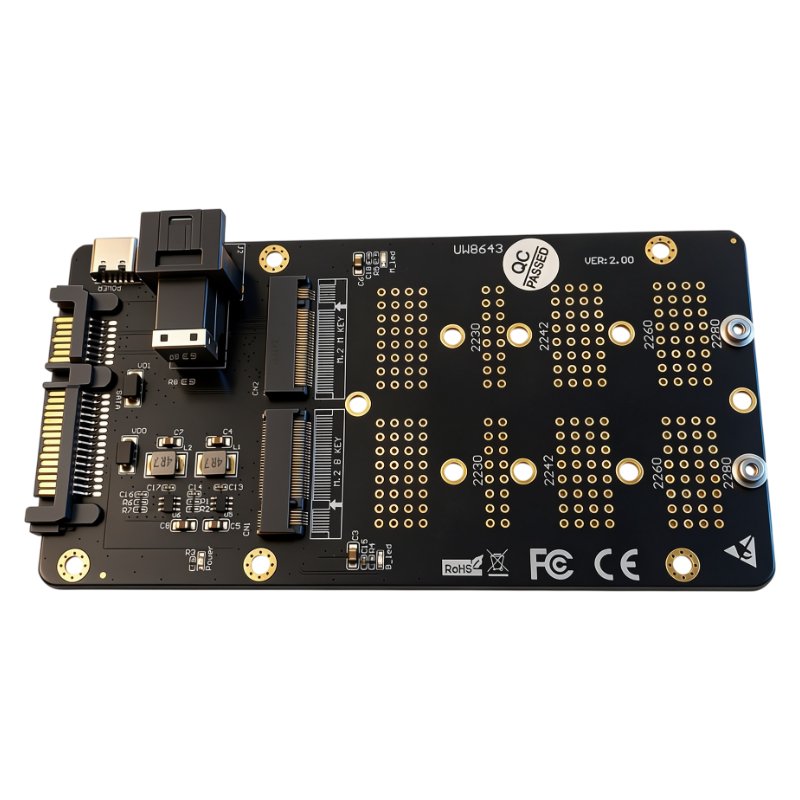 Adaptador 2 em 1 M.2 NVMe SATA - Memory Card Ssd avaliação e preço