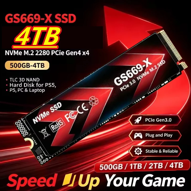 GS669-X SSD M.2 NVMe 500GB-4TB - Ssd 500Gb avaliação e preço