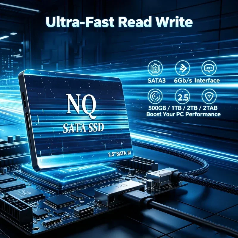 SSD SATA III NQ de 2,5 polegad - Ssd 500Gb avaliação e preço