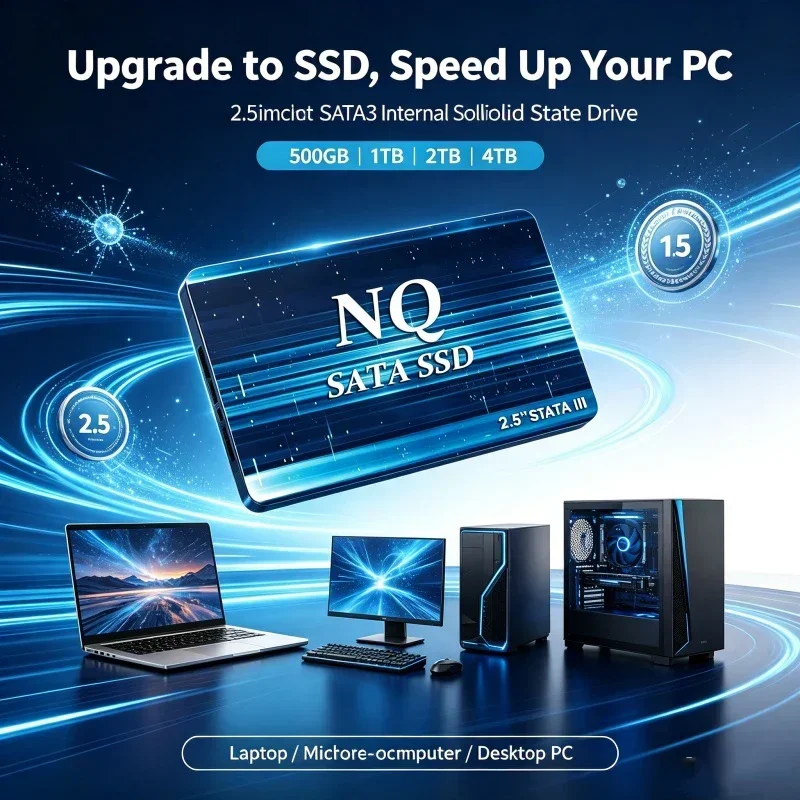 SSD SATA III NQ de 2,5 polegad - Ssd 500Gb avaliação e preço