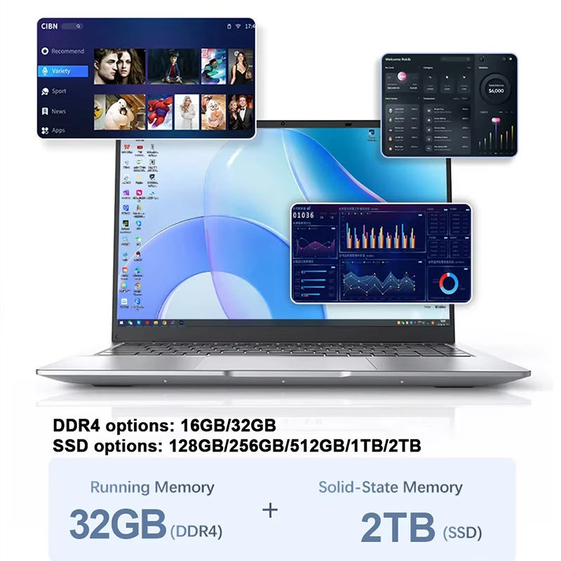 Novo Laptop Ultra Slim de 14.1 - Ssd 2Tb avaliação e preço