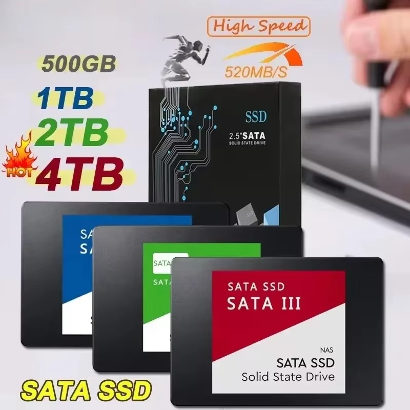 SSD SATA3 Original Novo 500GB  - Ssd 500Gb avaliação e preço