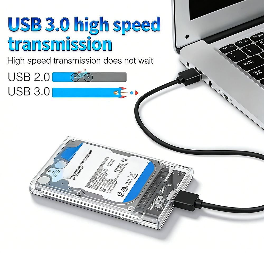 Caixa de Conexão Transparente  - External Ssd avaliação e preço