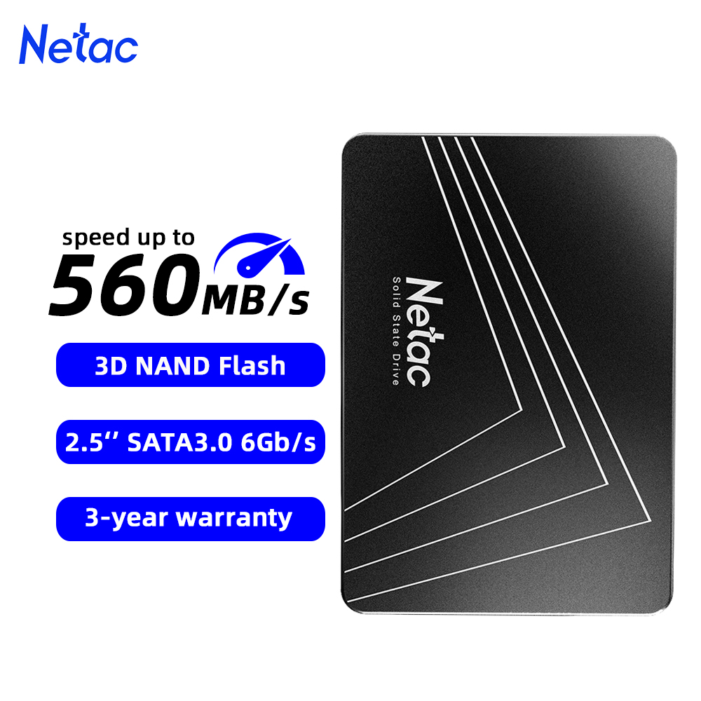 Netac sata3 ssd 2.5 ''2tb 1tb  - Ssd 500Gb avaliação e preço