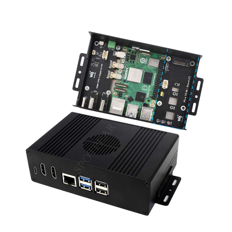 Raspberry Pi 5 Box Case Kit, C - Nvme Ssd avaliação e preço