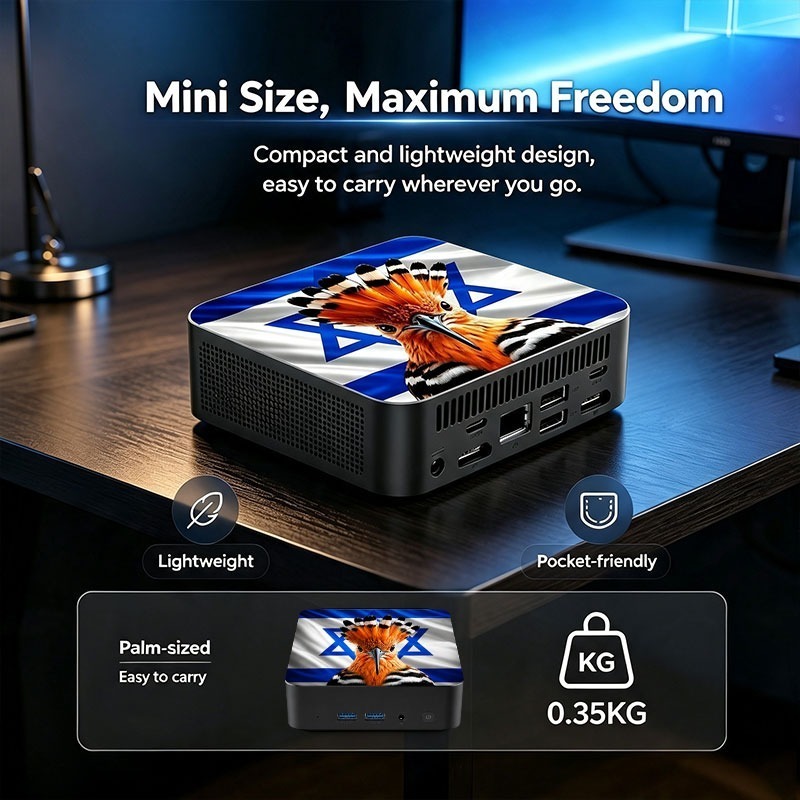 Novo Mini PC Intel Core N150 p - M.2 Ssd avaliação e preço