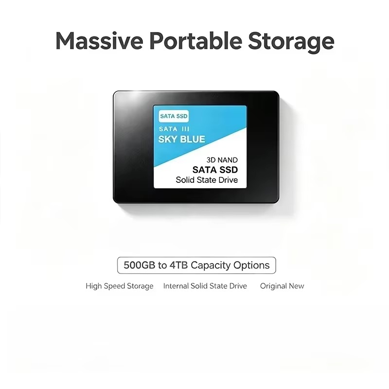 SSD SATA3 Original Novo 500GB  - Ssd 500Gb avaliação e preço
