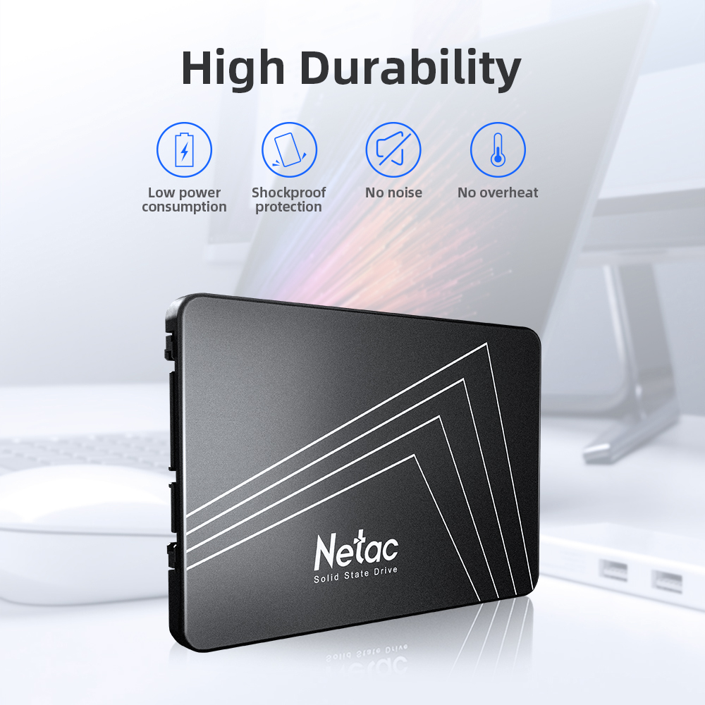 Netac 128gb 256gb 512gb 1tb 2t - Ssd 500Gb avaliação e preço